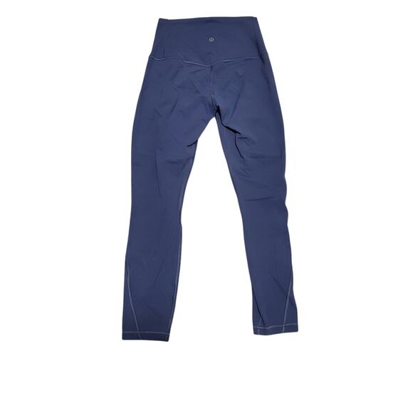 Lululemon dark blue/purple leggings size medium* no size marking - Picture 1 of 2